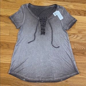 American Eagle Green Soft & Sexy Shirt Small